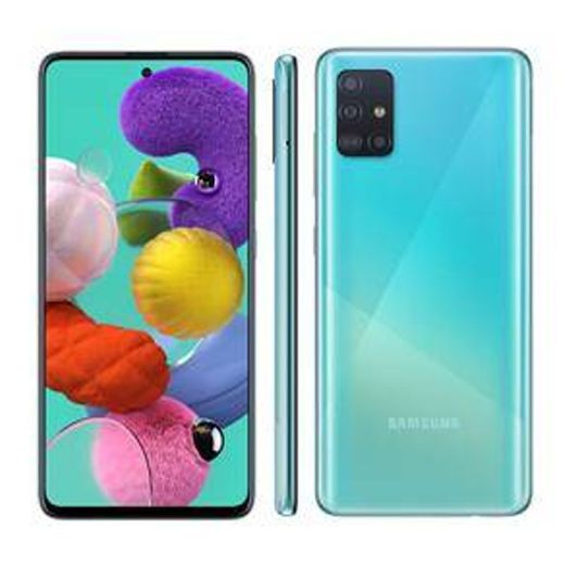 Smartphone Samsung Galaxy A51 Azul 128GB, Tela Infinita 