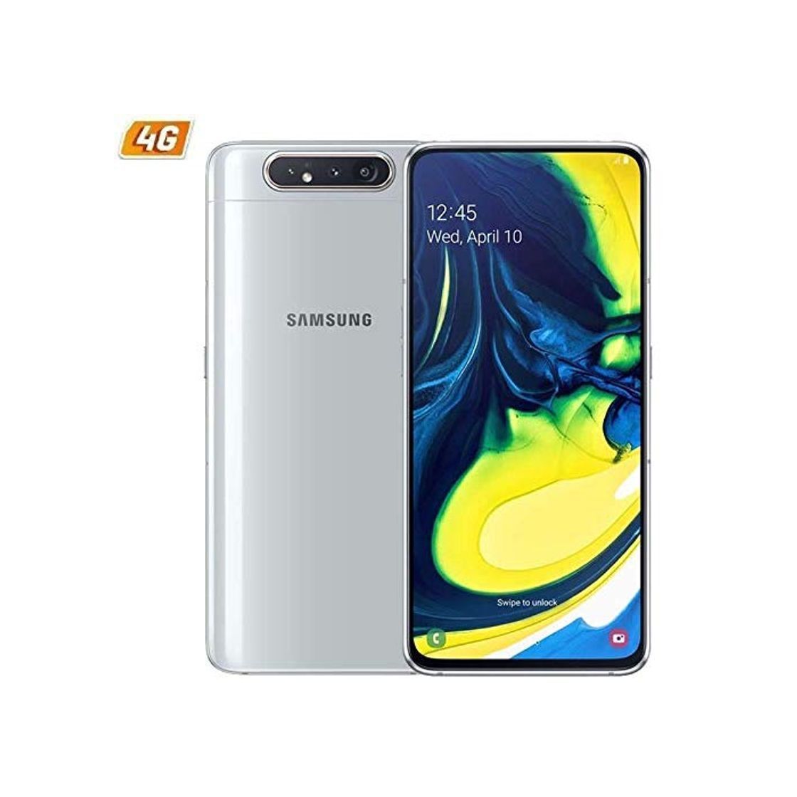 Social Samsung Galaxy A80 Dual SIM 128GB 8GB RAM SM-A805F/DS White