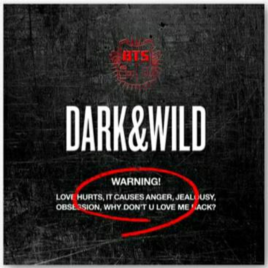 Social BTS 1st Album[Dark &Wild]