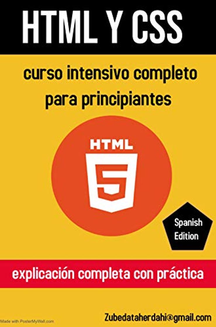 Book Html y css: curso intensivo completo para principiantes: explicación completa con práctica