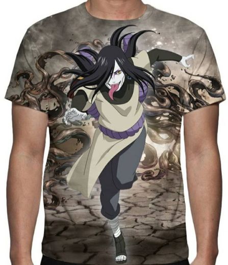 camisa de um dos vilão mais famoso do Naruto clássico 