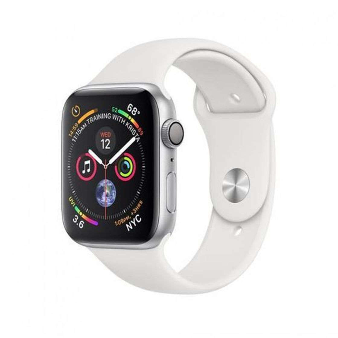 Products Apple Watch Series 4 GPS 44mm Alumínio Prateado c/Bracelete ...