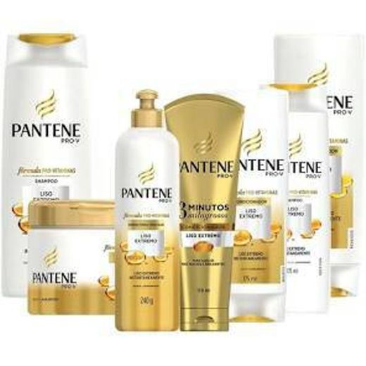 Kit extremo liso Pantene