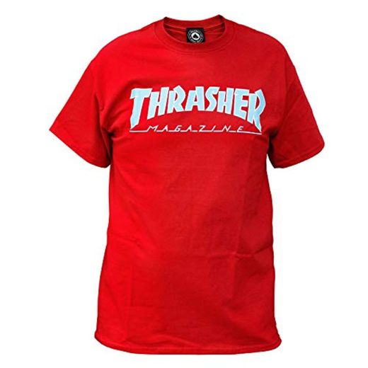 CAMISA THRASHER OUTLINED ROSSO - XL
