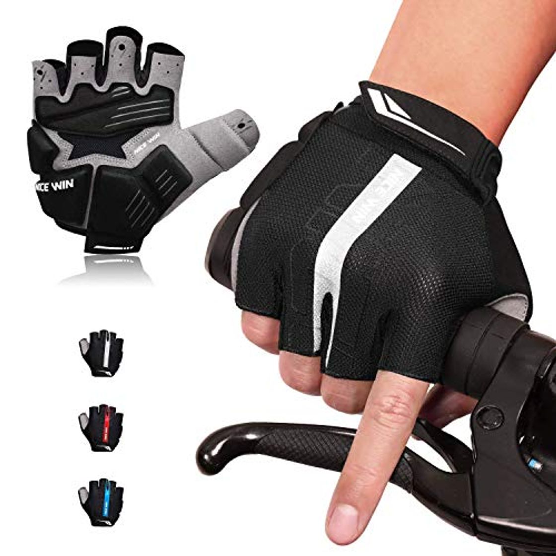 Producto LOHOTEK Guantes de Bicicleta Acolchados SBR de 6 mm de Montaña para