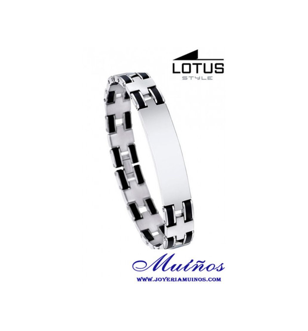 Producto PULSERA LOTUS STYLE ESCLAVA ESLABONES DE ACERO PARA HOMBRE