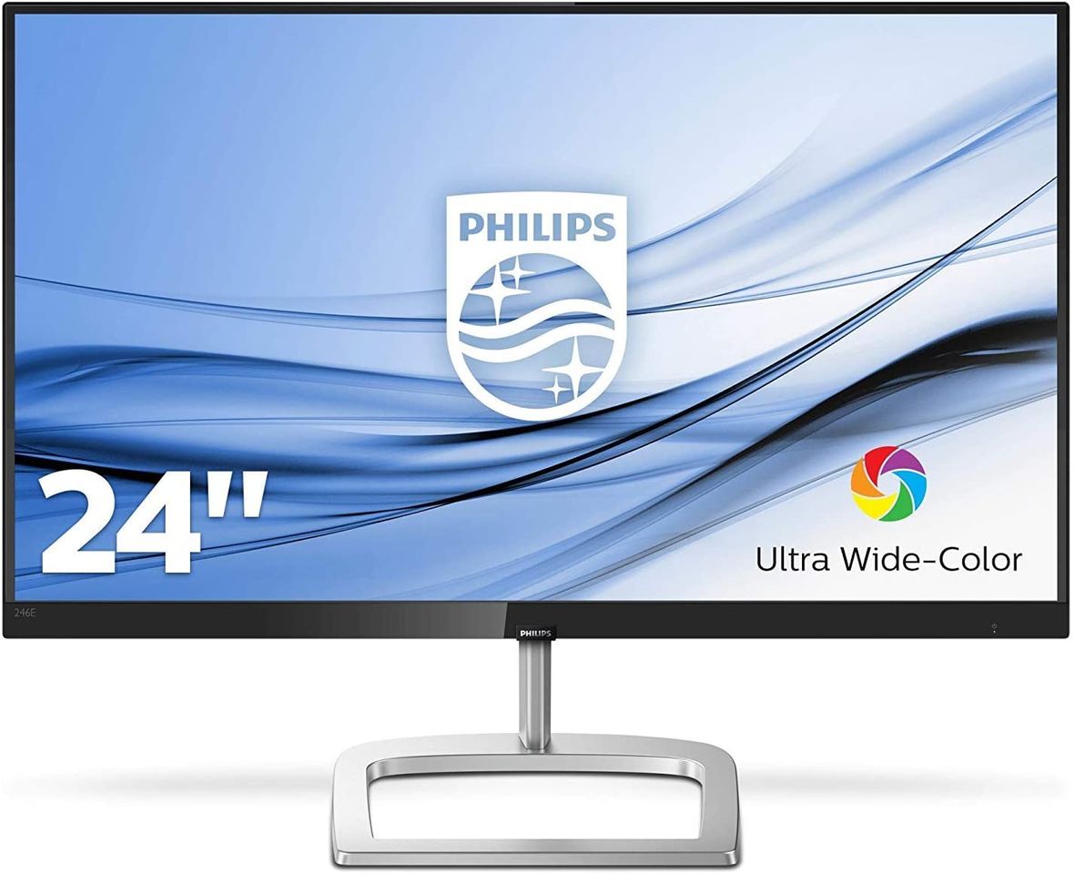 Moda Monitor Philips LCD com Ultra Wide-Color 246E9QDSB/00