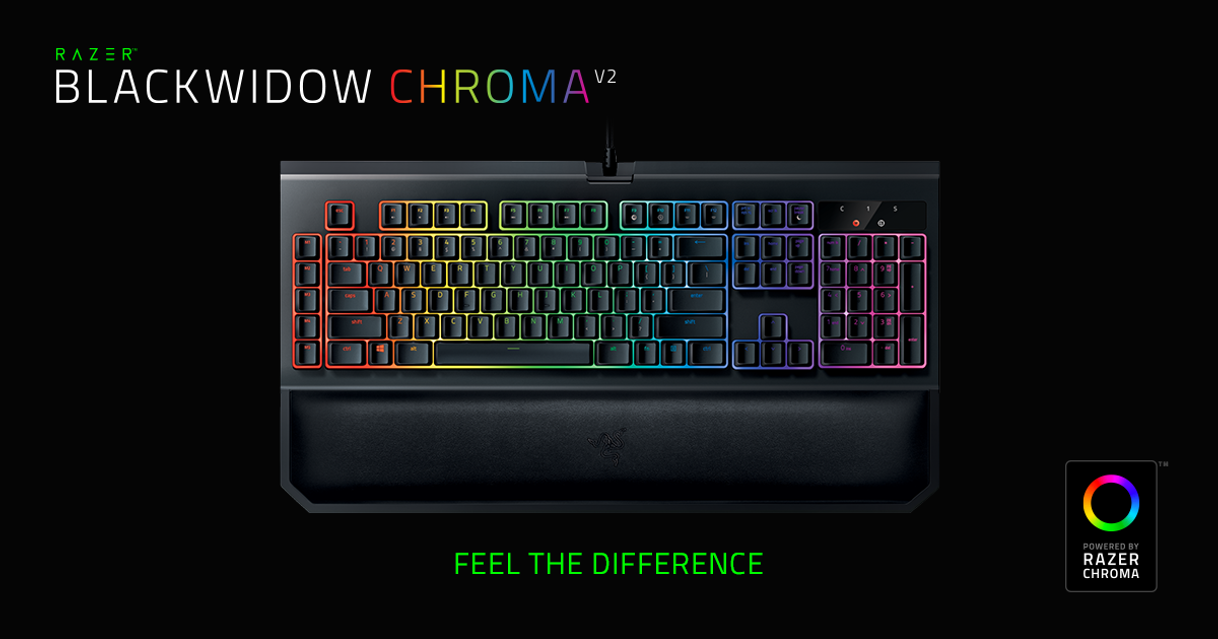 Fashion Mechanical Gaming Keyboard Razer BlackWidow Chroma V2