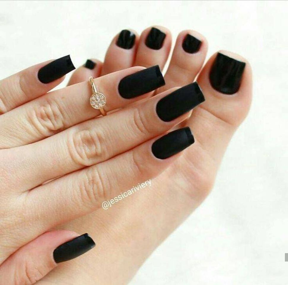 Moda Unhas black