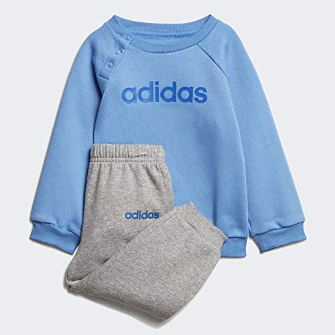 Products adidas I Lin Jogg FL Chándal, Unisex niños, Real Blue