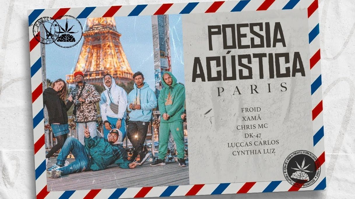 Social Poesia Acústica Paris - Luccas Carlos | Dk47 | Xamã | Chris ...