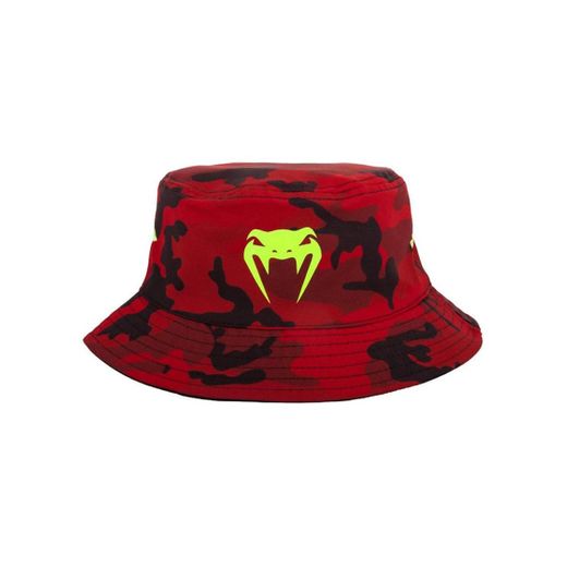 Bucket hat militar rojo
