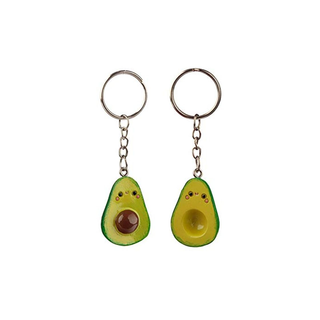 Producto Juego de dos llaveros de aguacate