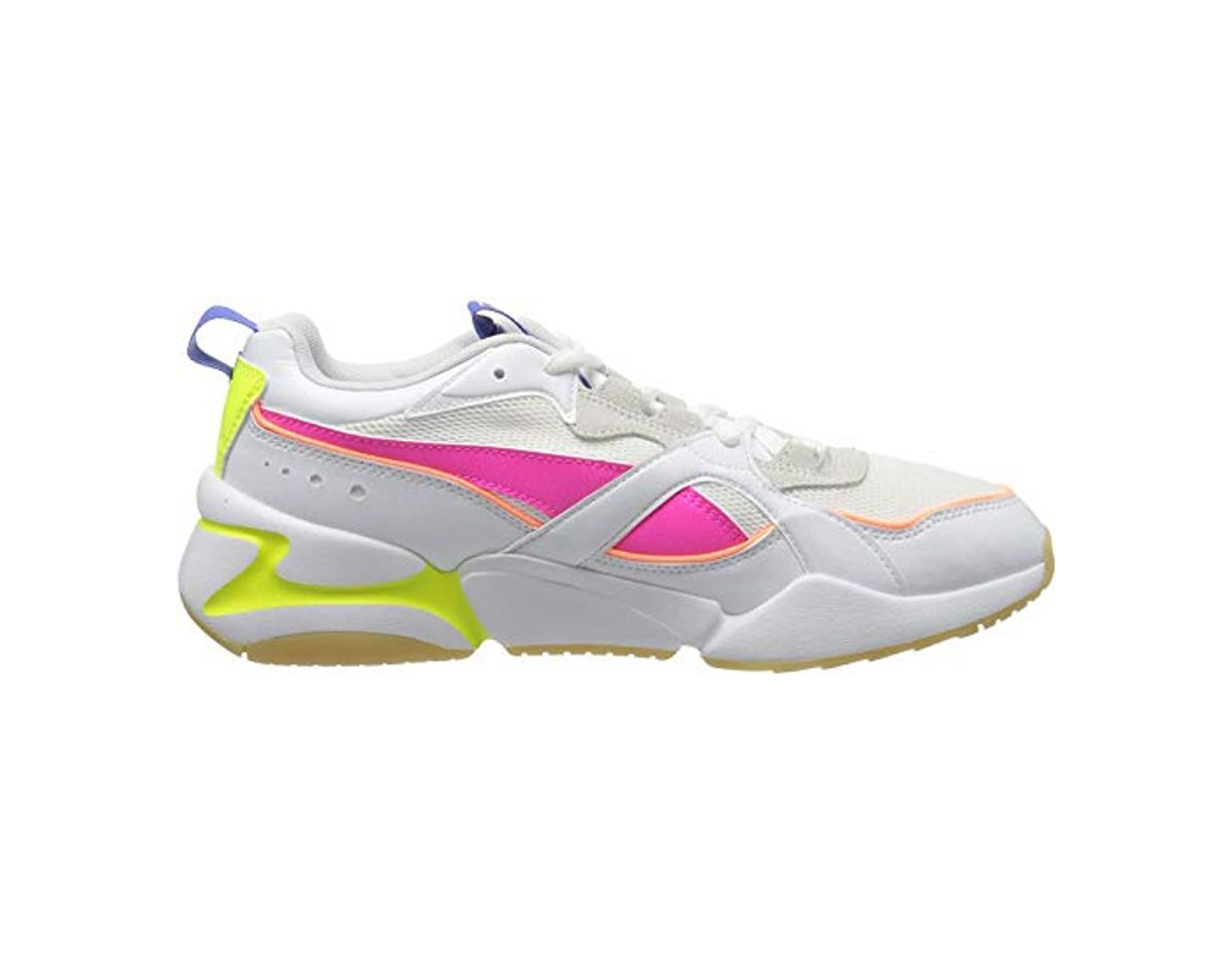 Social PUMA Nova 2 WN'S, Zapatillas Deportivas para Mujer, Blanco White