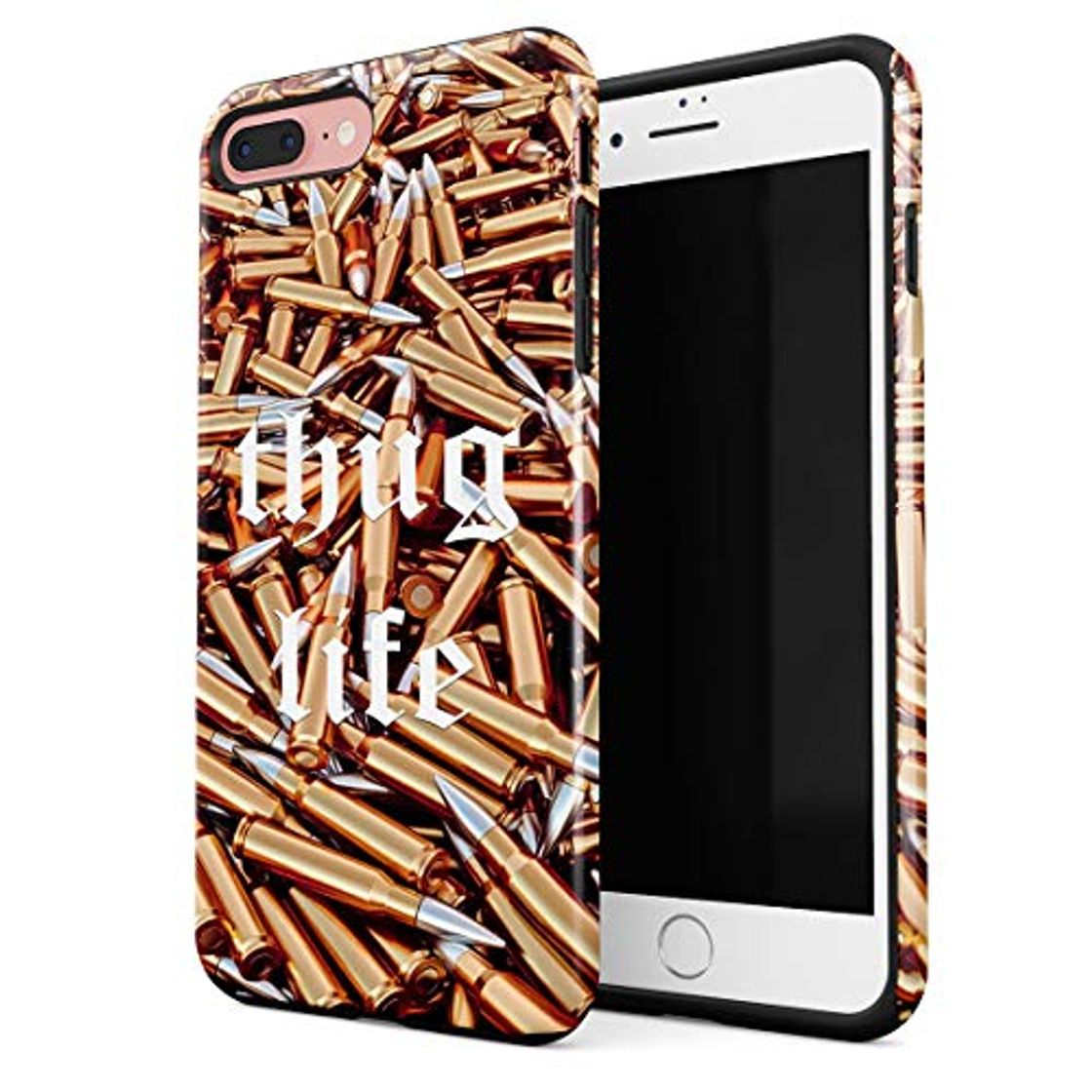 Products Funda Para iPhone 7 Plus & 8 Plus Thug Life Military Ammunition