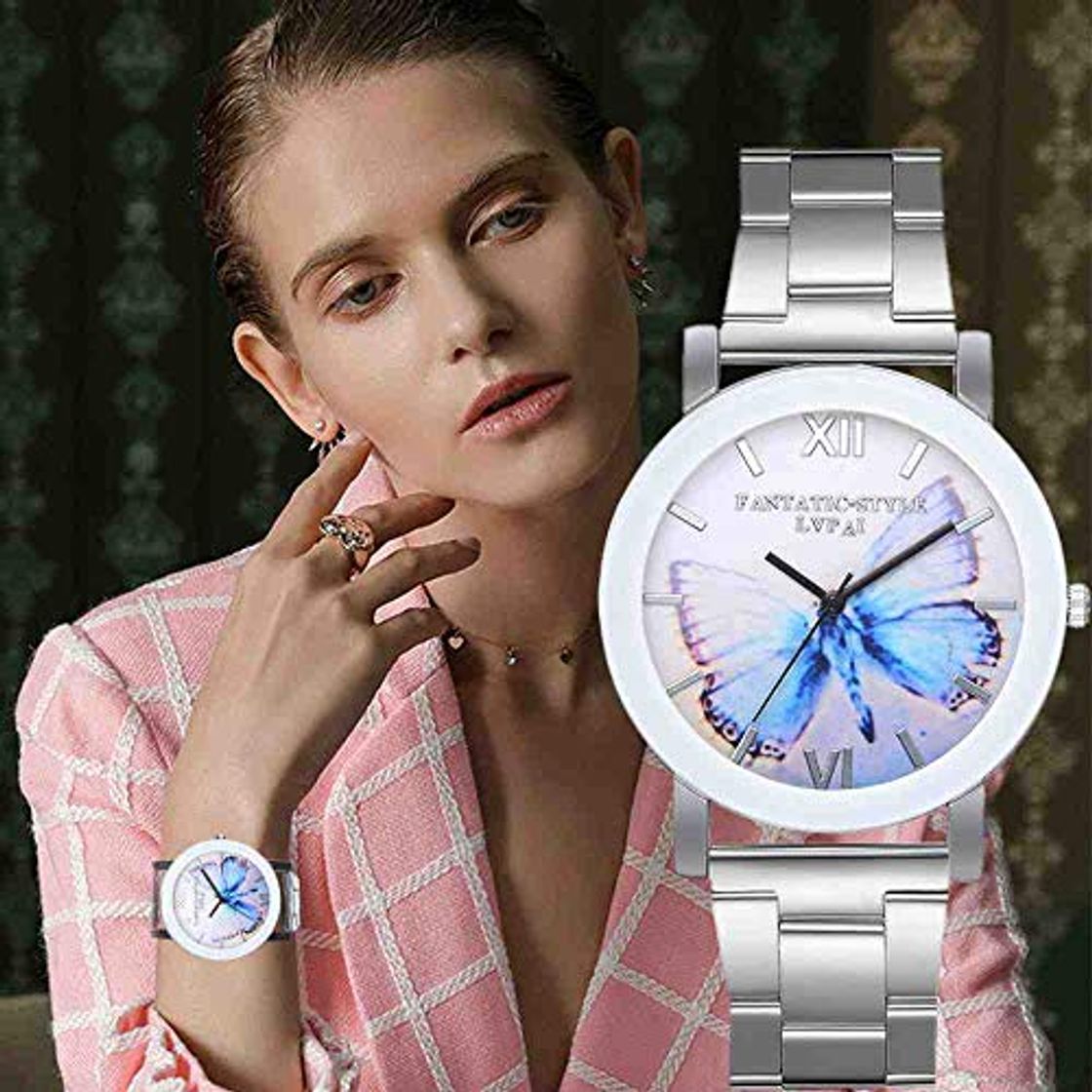 Product SWJM Mariposa de Acero Inoxidable Lvpai Reloj de Mujer Relojes de Pulsera para Mujer Reloj de Hora Dropshipping Negocio relogio Feminino 233