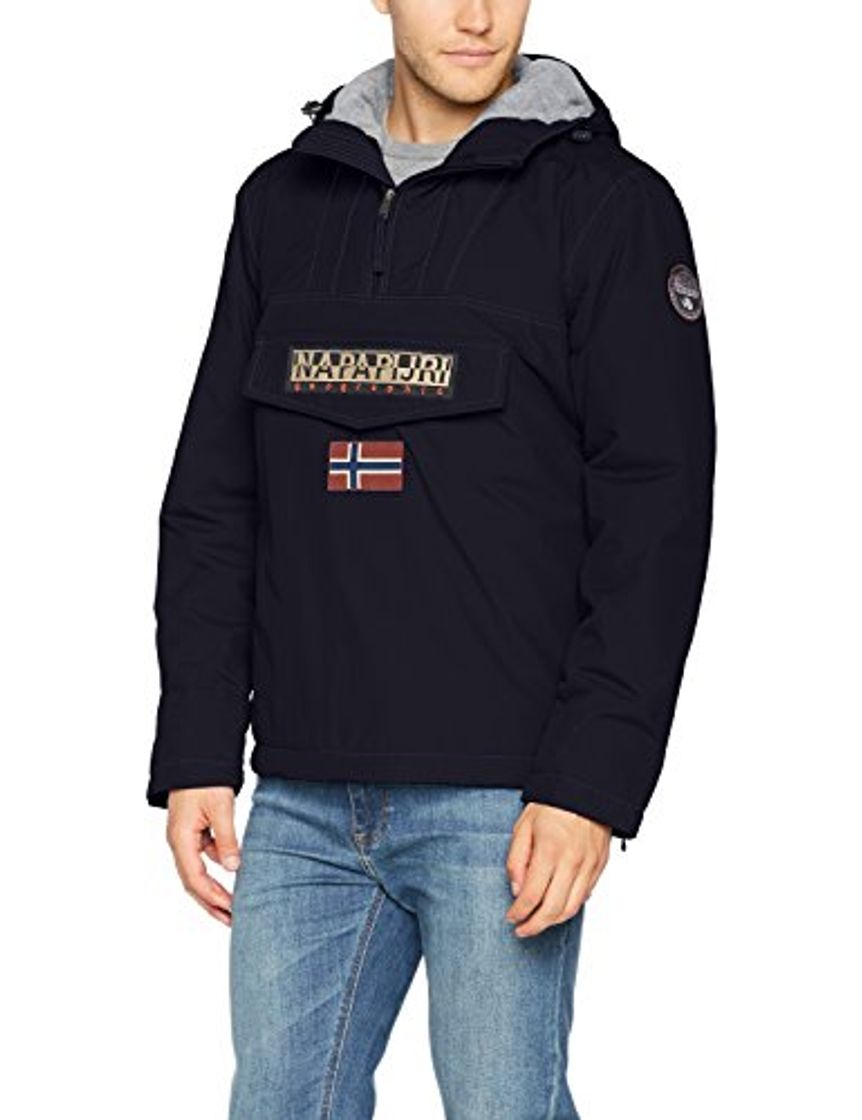 Social Napapijri Rainforest Winter, Chaqueta para Hombre, Azul