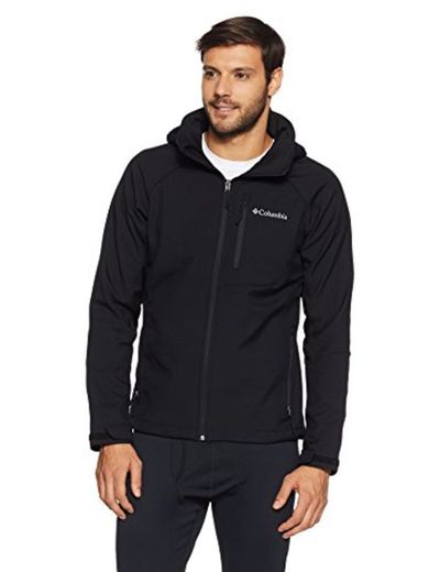 Columbia Cascade Ridge II Chaqueta Softshell, Hombre, Negro