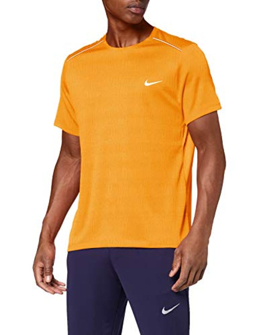 Products NIKE M Nk Dry Miler SS Jacquard FF Camiseta de Manga Corta,