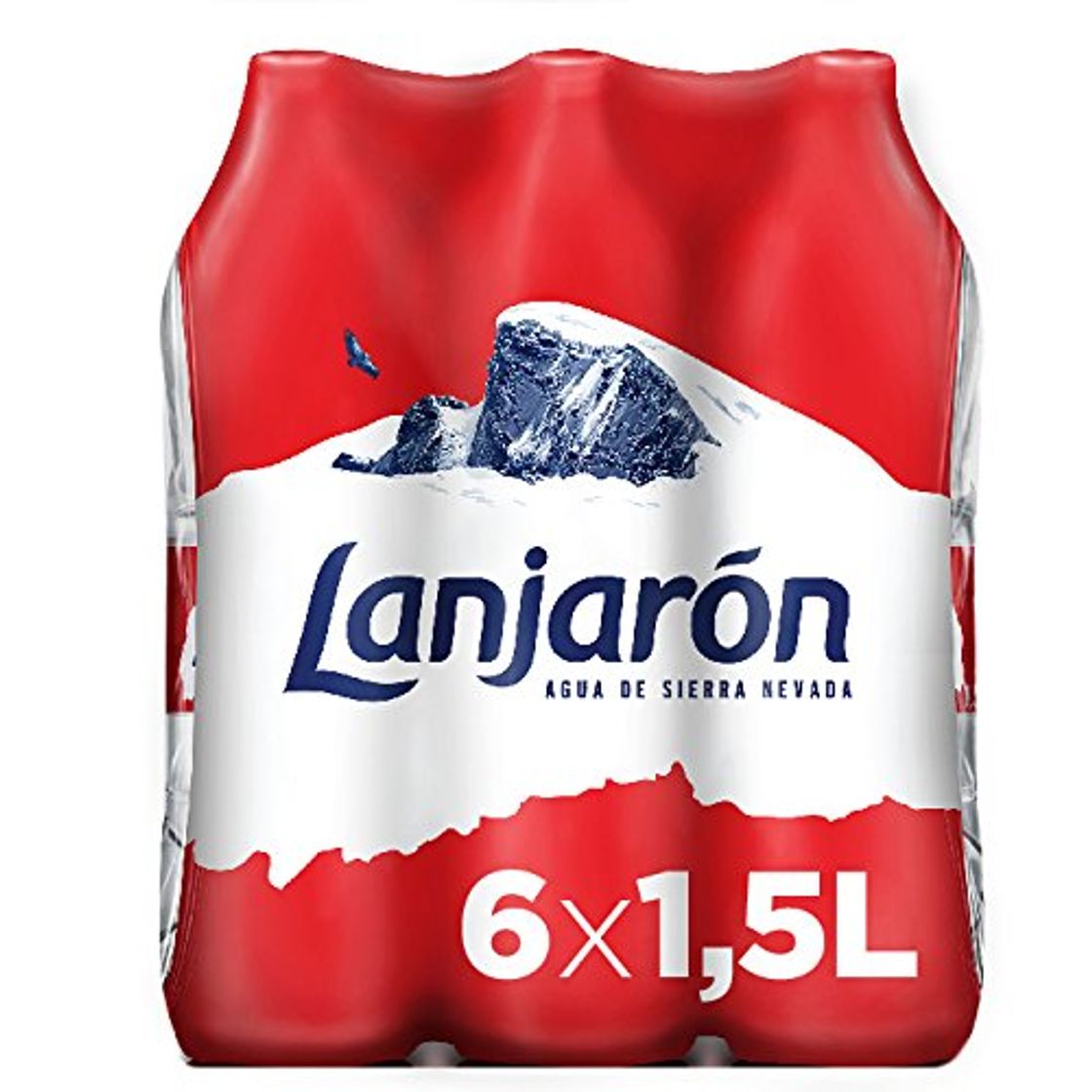 Social Lanjarón Agua Mineral Natural - Pack de 6 x 1