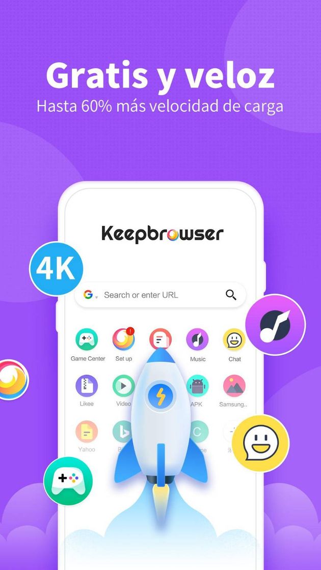 App KeepBrowser: Fast & private, HD video downloader - Google Play