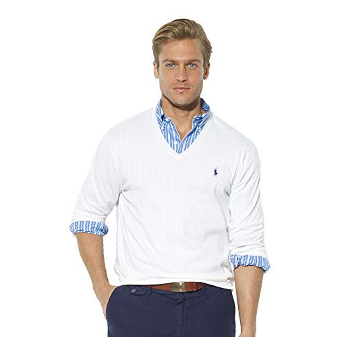 Lugares Polo Ralph Lauren Jersey de algodón V-Neck