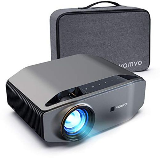 Vamvo Proyector Nativo 1080p Full HD 6000 Lux con Dolby