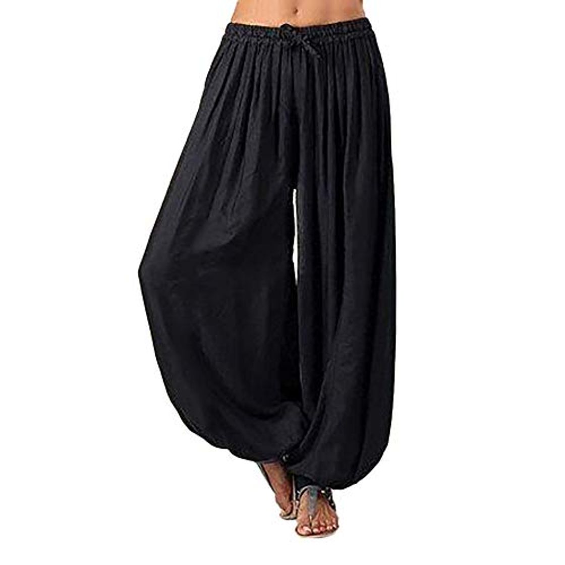 Producto Pantalones Harem Unisex Pantalones de Mujer Tallas Grandes