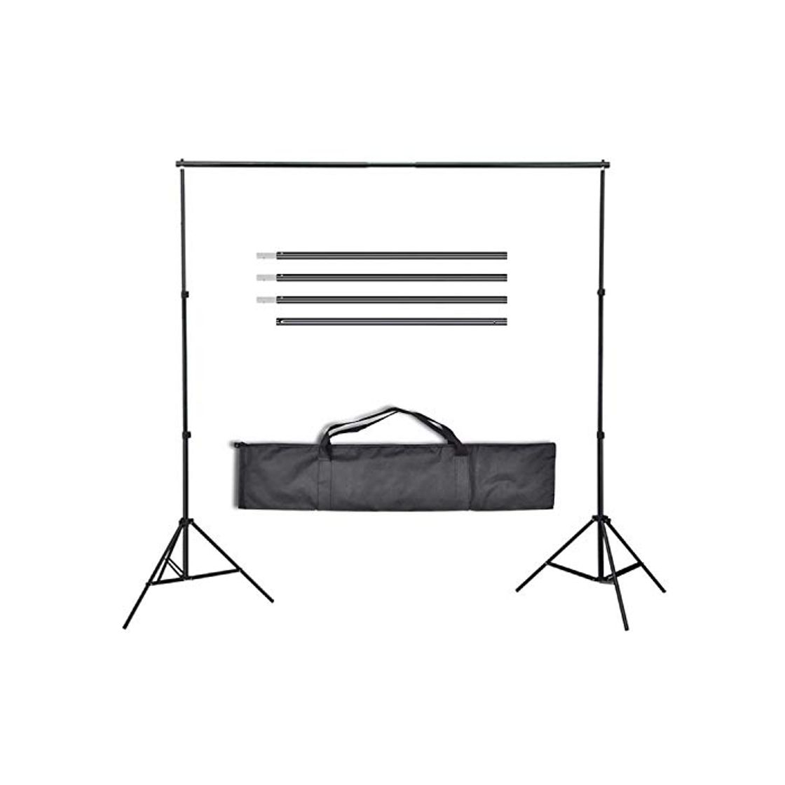 Social Amzdeal Soporte de Fondo para fotografía y vídeo 2m*3m Sistema de Soporte