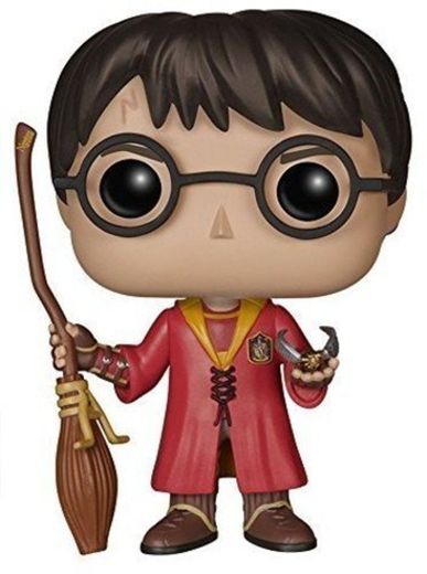 Pop! Movies - Muñeco cabezón Harry Potter Quidditch