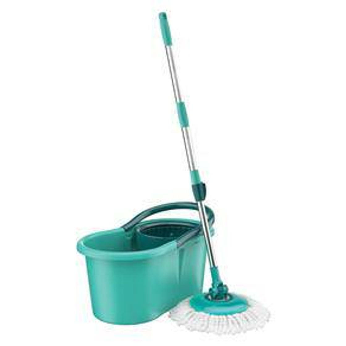 Fashion Flash Limp, Mop Giratório, 12 litros, Verde Água

