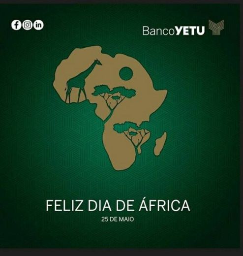 Feliz dia do continente berço.  África 