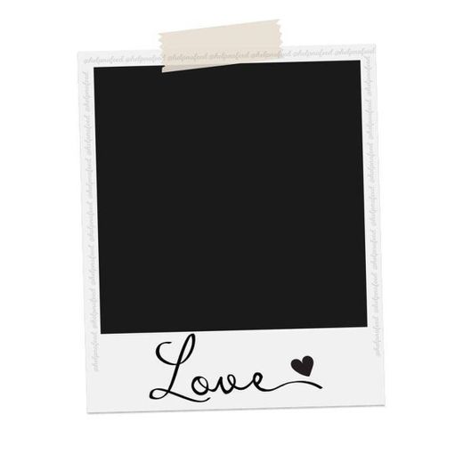 Polaroid Black Love 