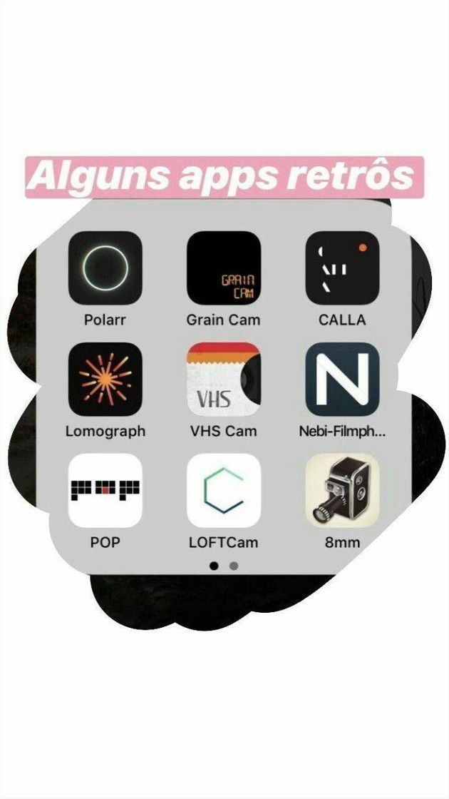 Moda Apps retrô 📸