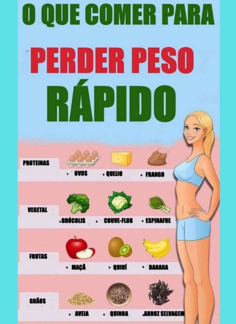 Moda Comidas que ajudam a perder peso.