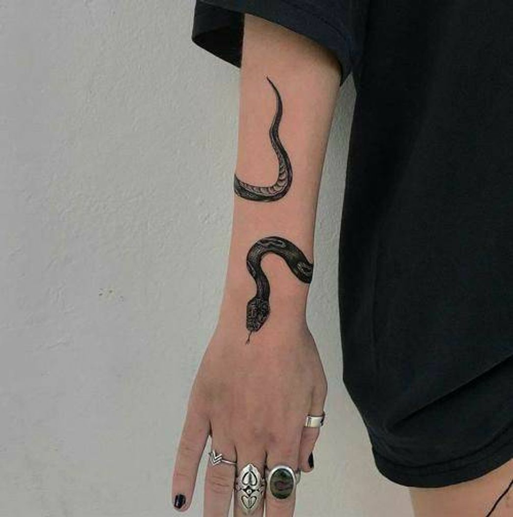 Fashion Tatoo cobra ✨