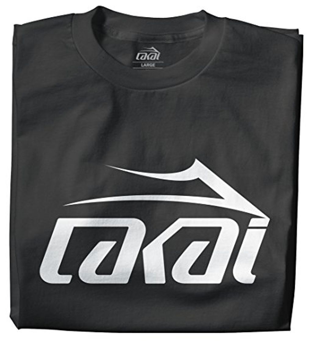Lakai Basic Logo - Camiseta de Manga Corta, Color Negro Negro Negro