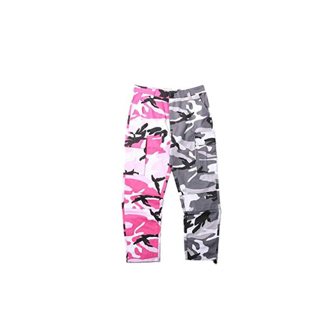 Yying Mujer Hombre Jogger Camuflaje Camo Pantalones Pantalones de Estilo Militar Cargo