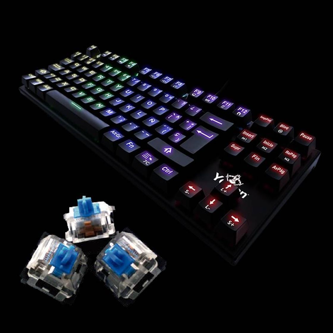 Moda Teclado gamer yeyian