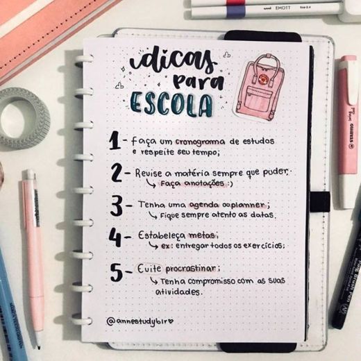 Dicas de estudos!💜