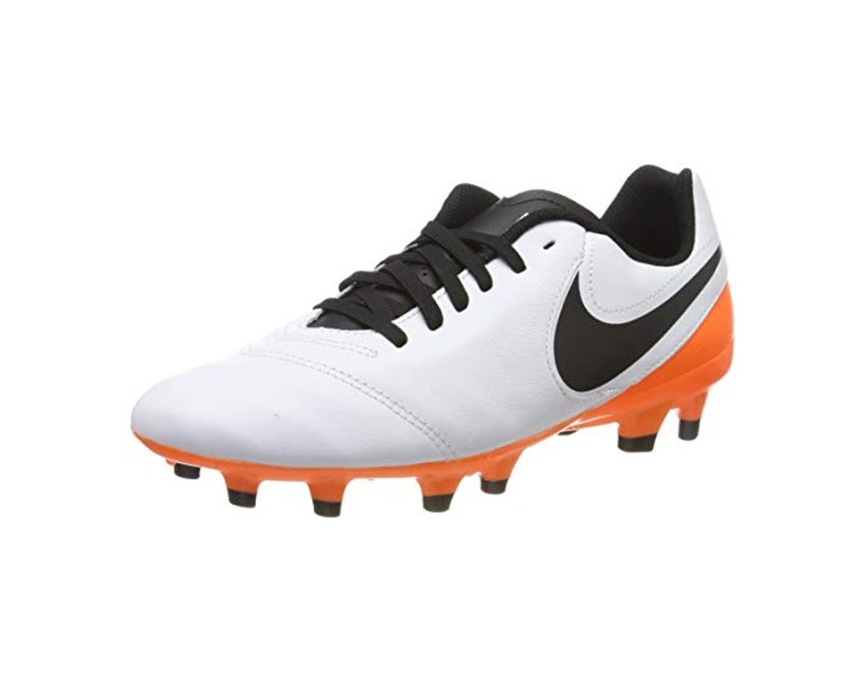 Product Nike Tiempo Genio II Leather FG, Botas de fútbol para Hombre, Blanco