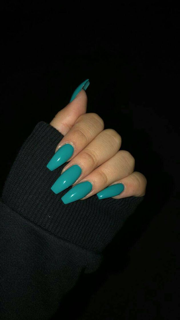 Fashion Blue nails 🐋