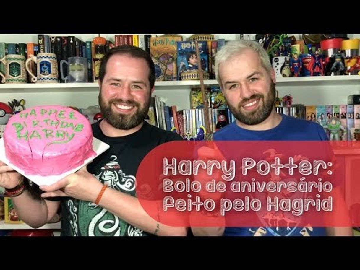 Social  Bolo de aniversário feito pelo Hagrid - Harry Potter  