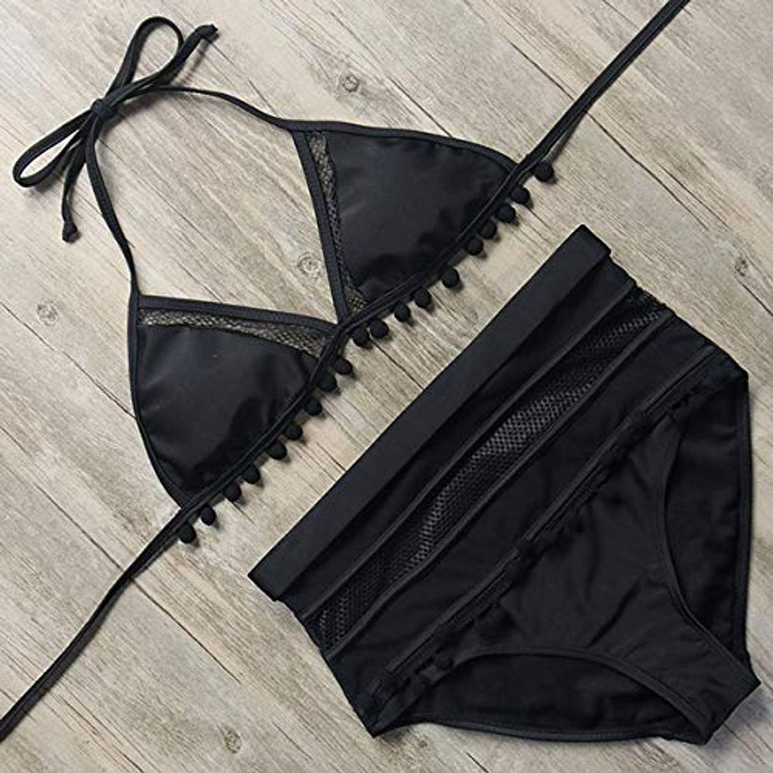 Fashion GUOZI Bikini Mulheres Maiô Biquini Do Laço Traje de baño Cintura Alta Maiô Empurrar para Cima Do Biquíni Set Ropa de Playa Verão Terno De Natação Acolchoado