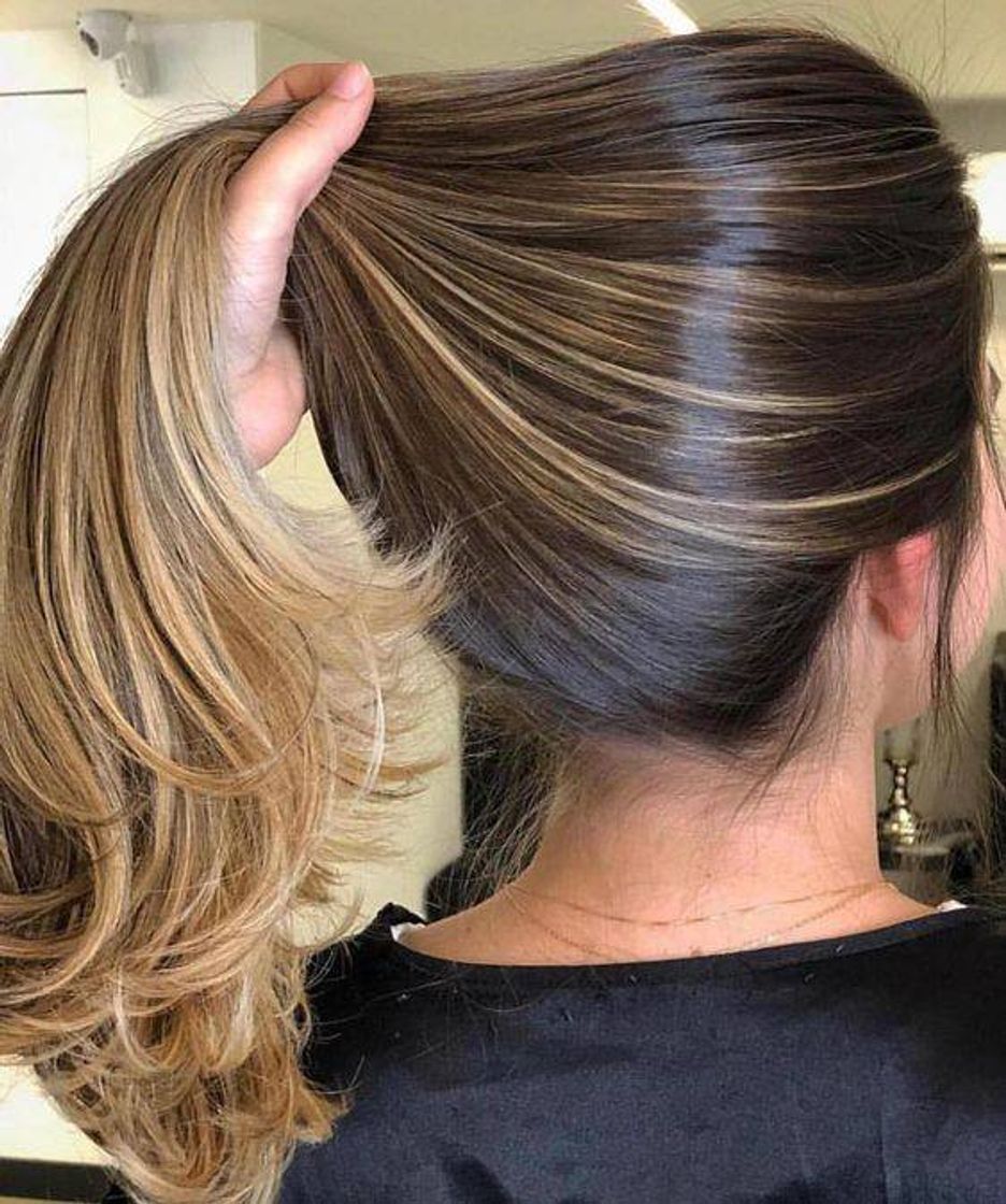 Moda Cabelo grande com volume 