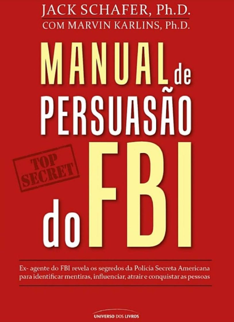 Libro Manual de persuasão do fbi