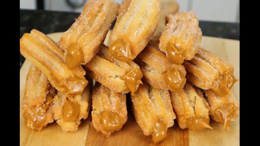 CHURROS - Facil de fazer com ou sem maquina! - YouTube