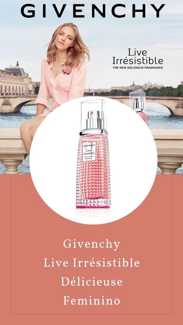 Fashion Perfume Givenchy Live Irrésistible Feminino Eau de Parfum