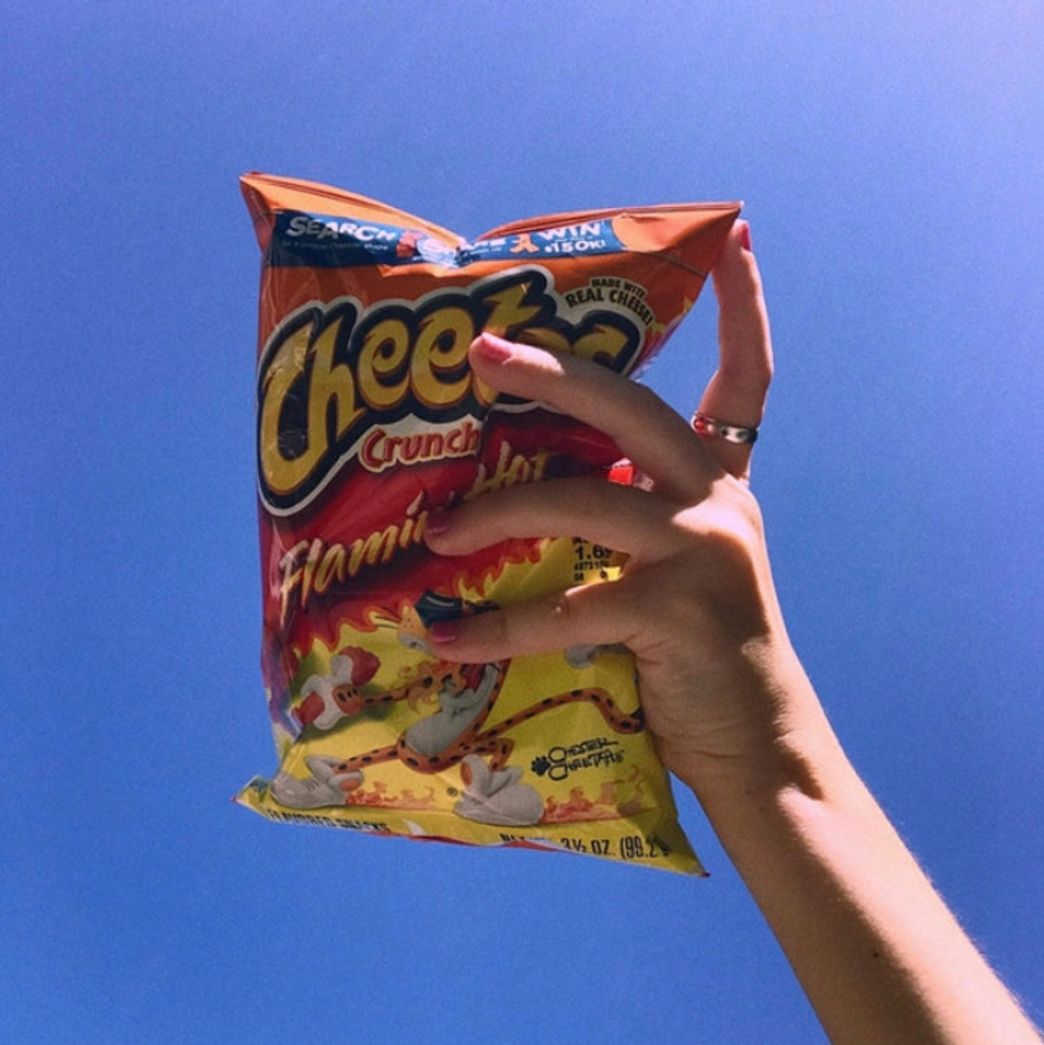 Fashion Flaming Hot Cheetos