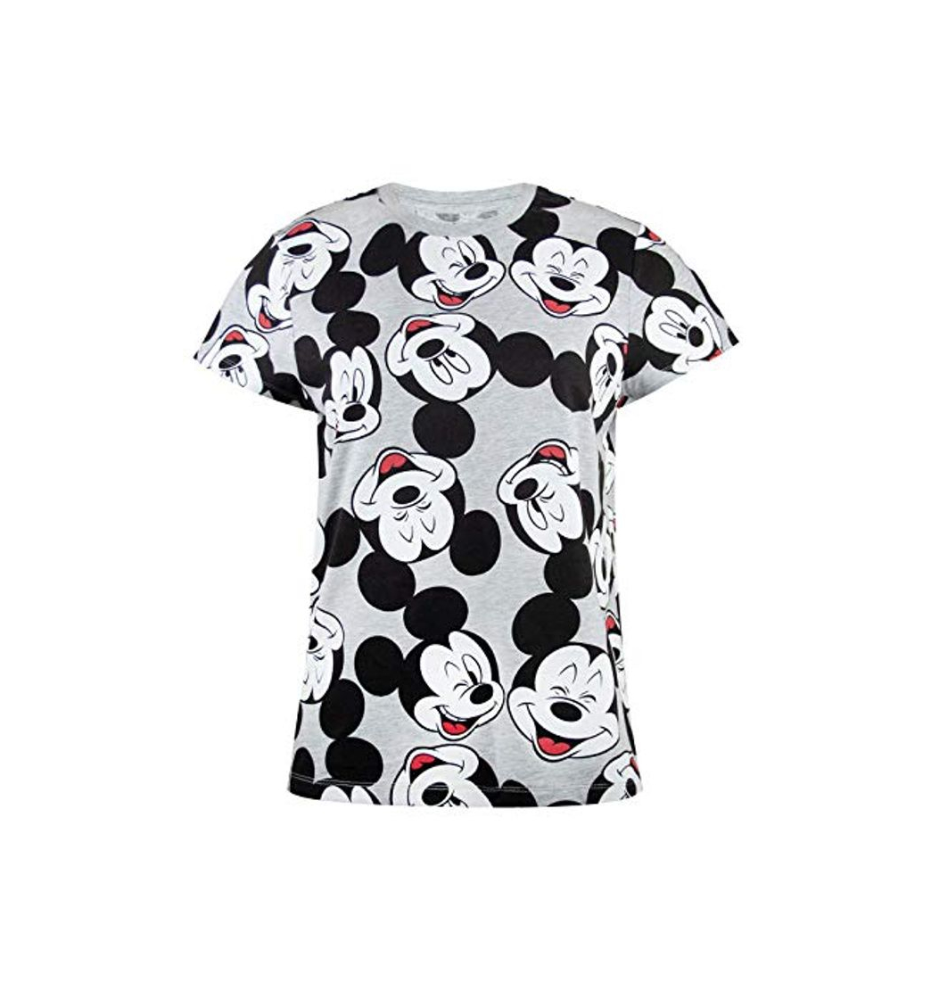 Product Camiseta de Disney Mickey Mouse Cara Todo la impresión de Las Mujeres